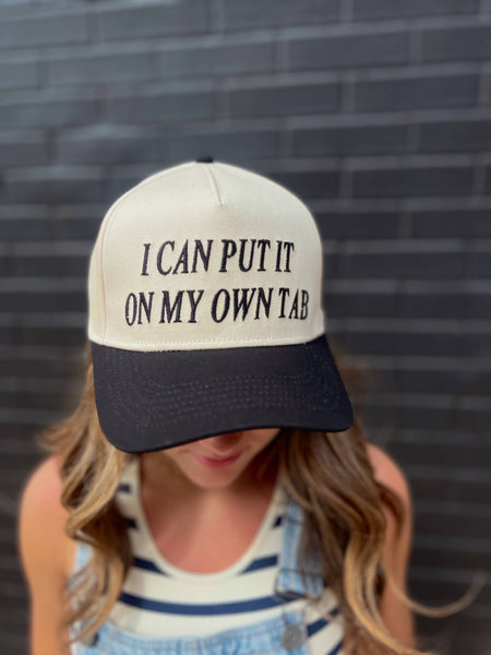 I Can Put It On My Own Tab Vintage Trucker Hat