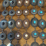 Circle & Oval Concho Belt