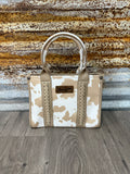 Cow Print Wrangler Tote