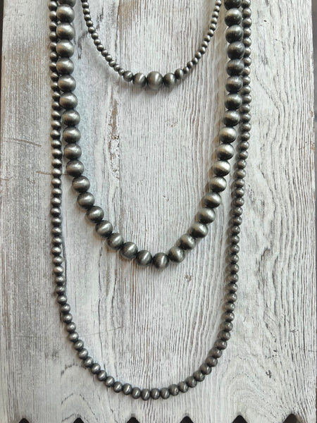 Navajo Bead Stack Necklace