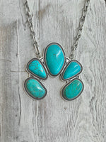 Squash Naja Turquoise Necklace