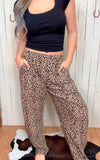 Leopard Flowy Pants