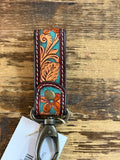 Tooled Leather Keychains