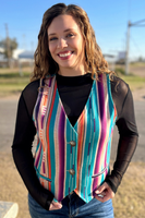 Serape Vest