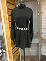 Black Fringe Dress