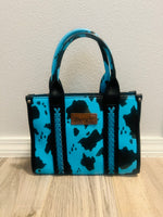 Cow Print Wrangler Tote