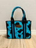 Cow Print Wrangler Tote