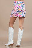 Boots Party High Waist Mini Skirts