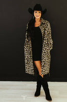 Brown Leopard Coat