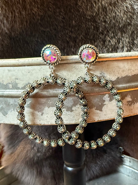 Western Concho Berry Earring