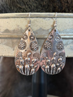 Cactus Teardrop Earring