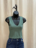 Claudia UV Neck Crop