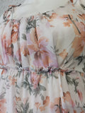 Orange Flower Dress
