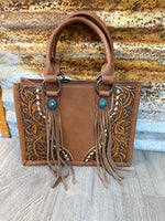 MW Tooled Concho Tote