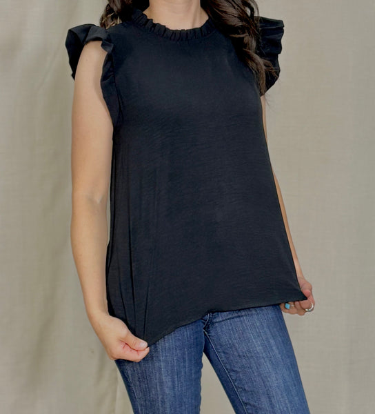 Alissa Black Blouse