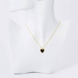 Gold Plated heart Pendant Necklace