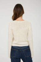 Multi Tie Front Long Sleeve Cardigan