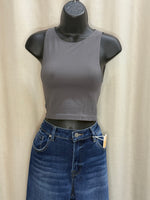 Haven high neck seamless crop