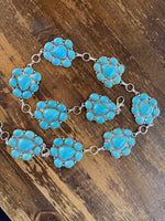 Western Stone Concho Belt