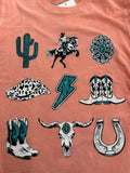 WILD N WEST Mineral Wash Tee