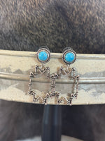 Western Barbed Wire Earring