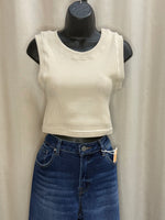 Jill Ribbed Crop