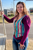 Serape Vest