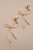 Drop Bow Earrings