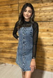 Denim Button Down Dress