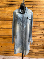 Patsie plus chambray dress