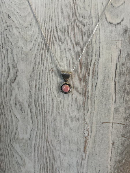 Pink Conch Circle Ring