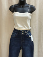 Riley ribbed crop cami