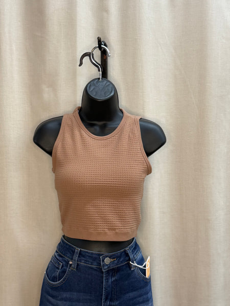 Hollis high neck crop