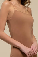 Bodycon Side Slit Cami Midi Dress