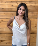 Cowl Neck Soft Cami