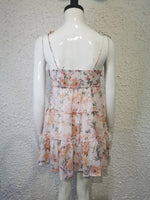 Orange Flower Dress