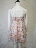 Orange Flower Dress