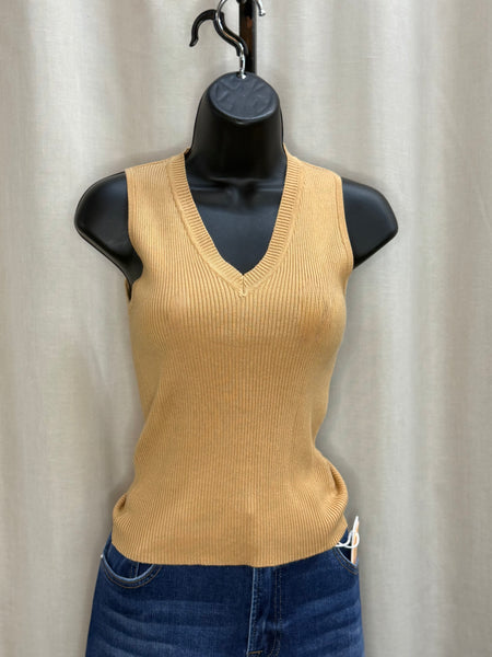 Riley ribbed vest