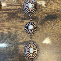 Circle & Oval Concho Belt