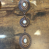 Circle & Oval Concho Belt