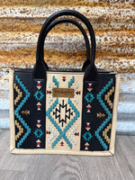 Wrangler Aztec Embroidered Tote