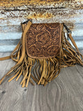 MW Turquoise Fringe Crossbody