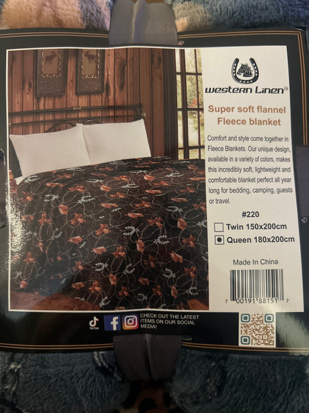 Throw Blanket- Queen