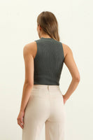 Sleeveless Knit Top