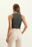 Sleeveless Knit Top