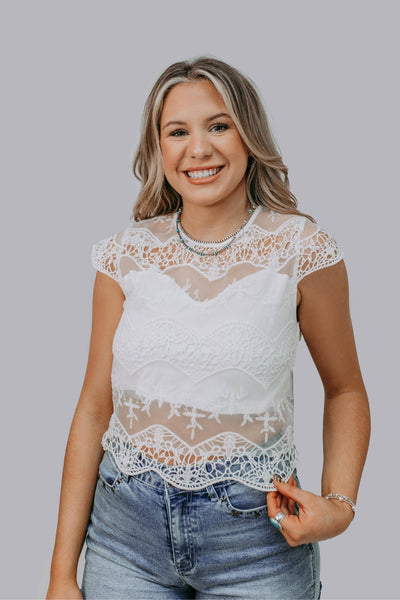 Lucy Lace Top