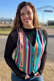 Serape Vest