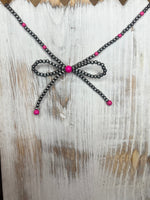 Navajo Pearl Bow Necklace