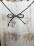 Navajo Pearl Bow Necklace