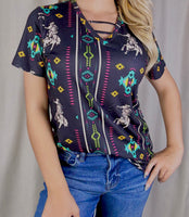 Let's Rodeo Top